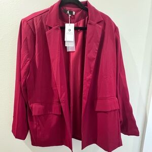 Maroon Women’s Blazer 2x